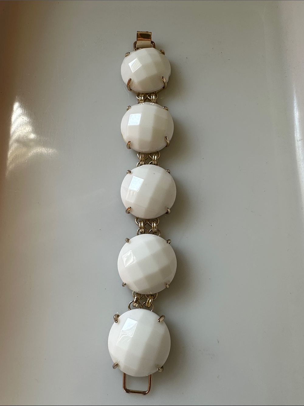 Kendra Scott White Cassie Bracelet - Women Jewelry